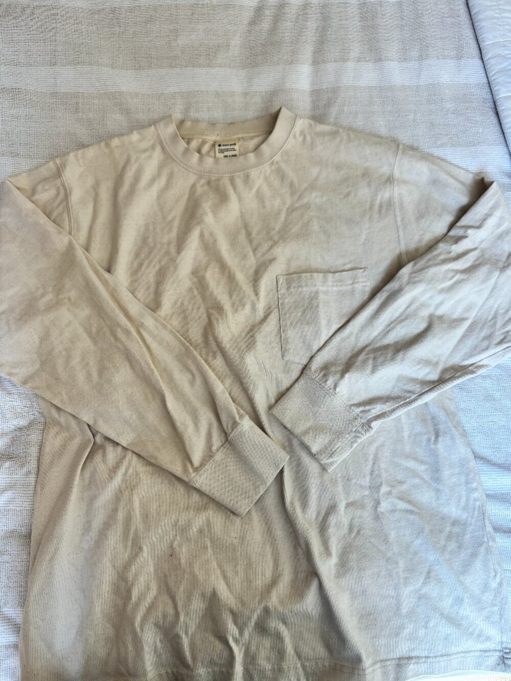 Snow Peak Beige Long Sleeve